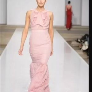 VALENTINO RUNWAY PINK EVENING GOWN